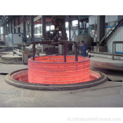 Struktur Peralatan Flange Ring Forging Furnace